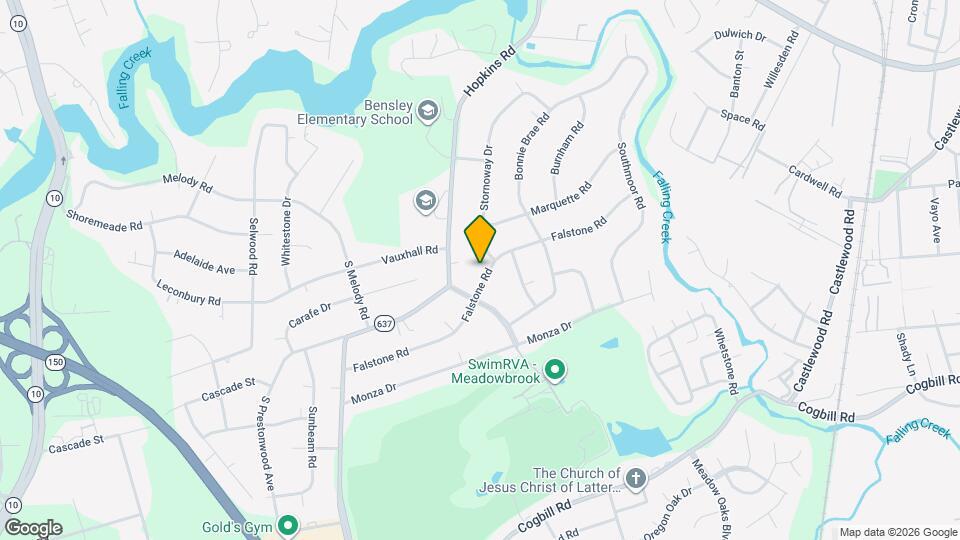 3814 Falstone Rd Map and Location Details