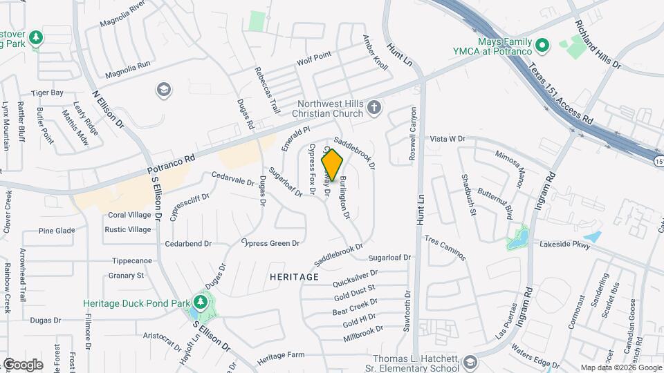 362 Cypressway Dr Mapa y Detalles de la Ubicación