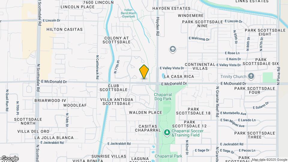 6007 N 79th Street Map and Location Details
