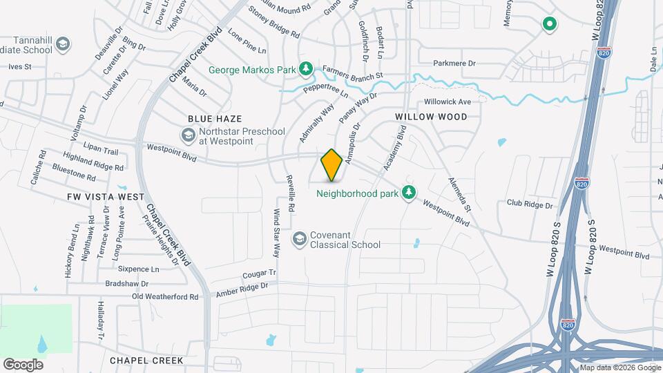 841 Annapolis Dr Map and Location Details