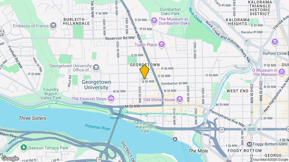 3249 O St NW Map and Location Details