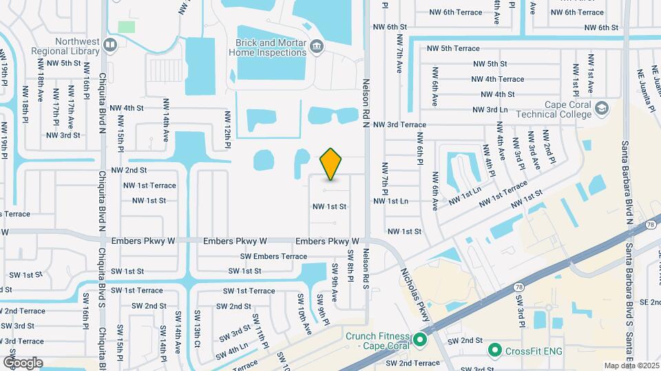 829 NW 1st Terrace Map and Location Details