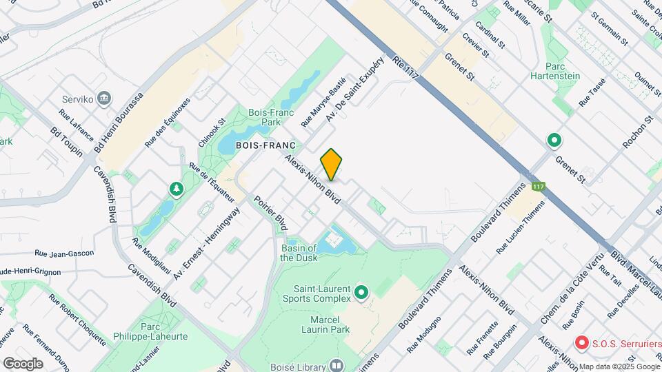 1783 Alexis-Nihon Boul Map and Location Details