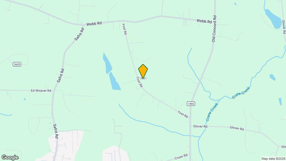 511 Yost Rd Map and Location Details