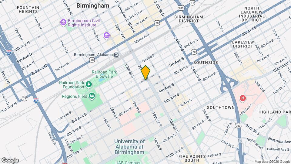 20 Midtown Mapa y Detalles de la Ubicación