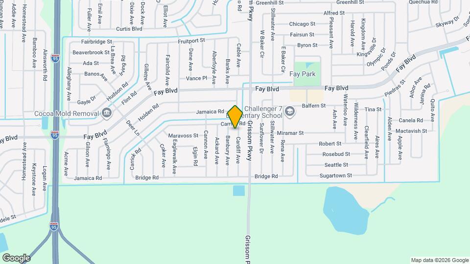 6054 Cardiff Ave Map and Location Details