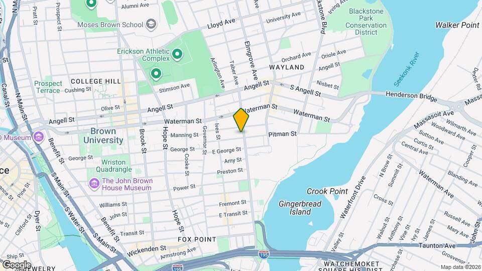 222 Gano St, Unit 101 Map and Location Details