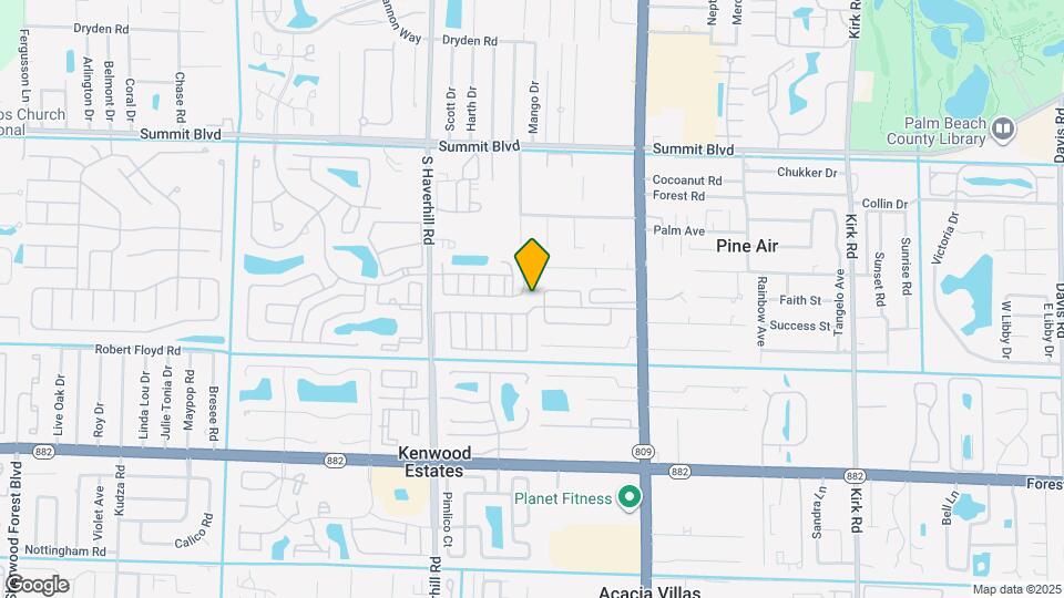 4766 Carefree Trail Map and Location Details