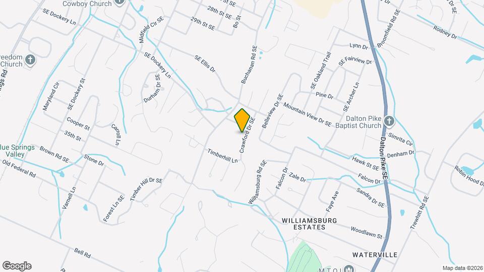 3430 Crawford Dr SE Map and Location Details