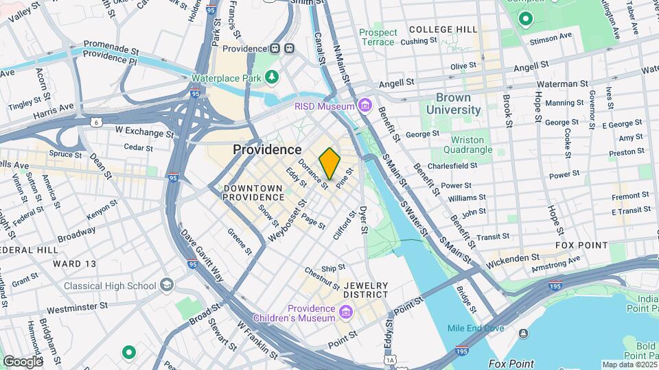 Providence G Mapa y Detalles de la Ubicación