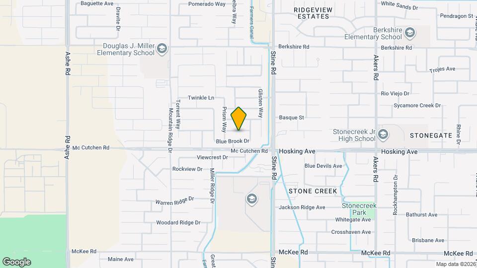 5117 Gold Creek Way Map and Location Details