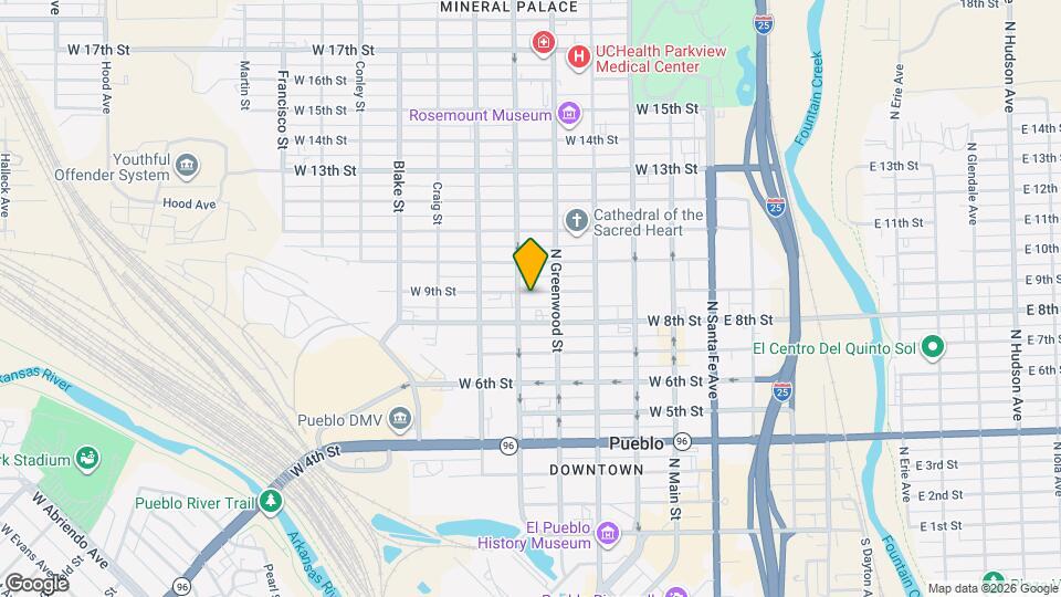 518 W 9th St Map and Location Details