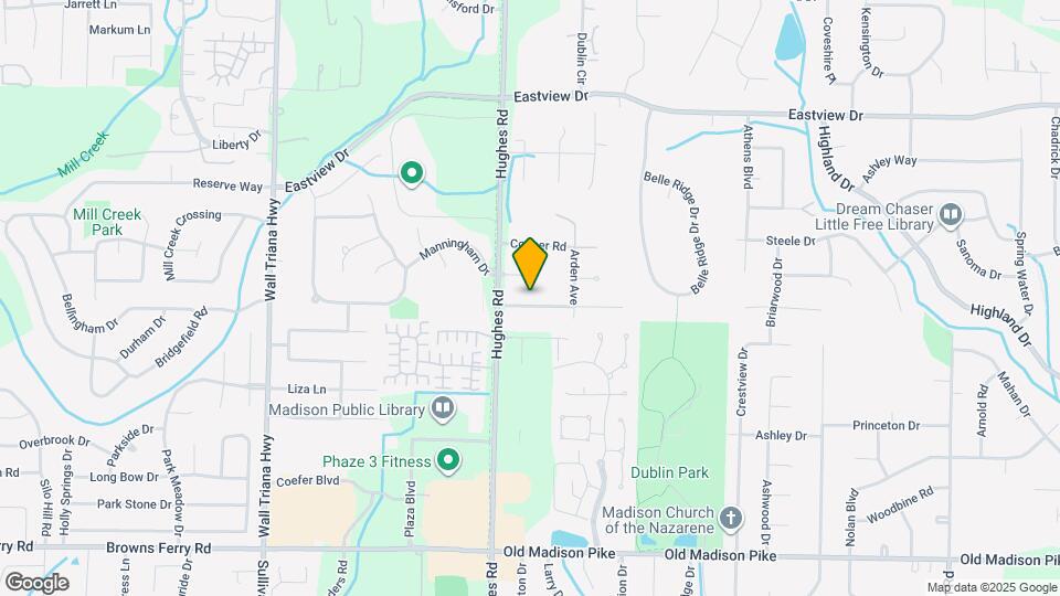 104 Village Ln Mapa y Detalles de la Ubicación