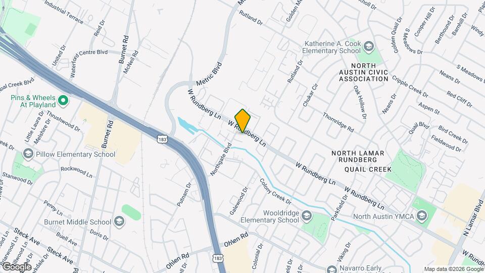 9209 Northgate Blvd Map and Location Details