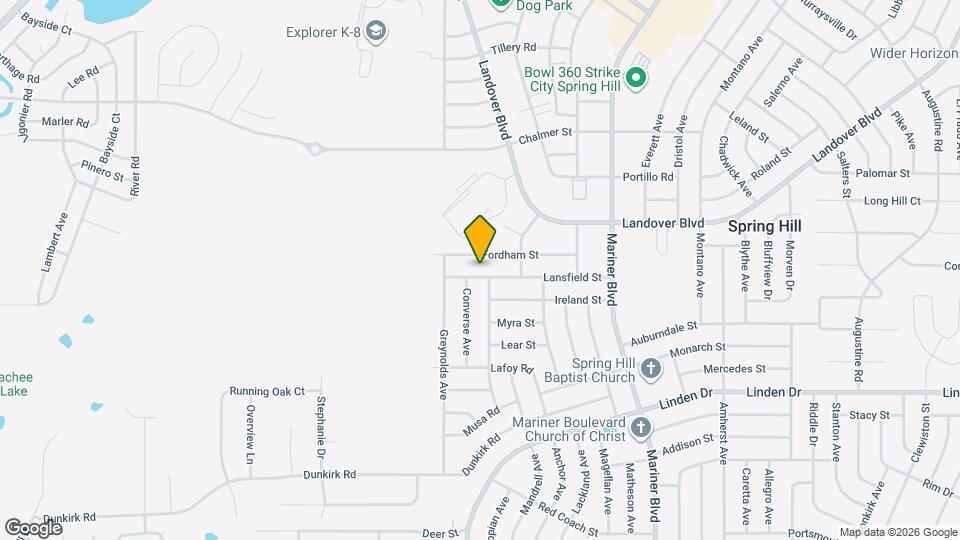 10327 Lansfield St Map and Location Details