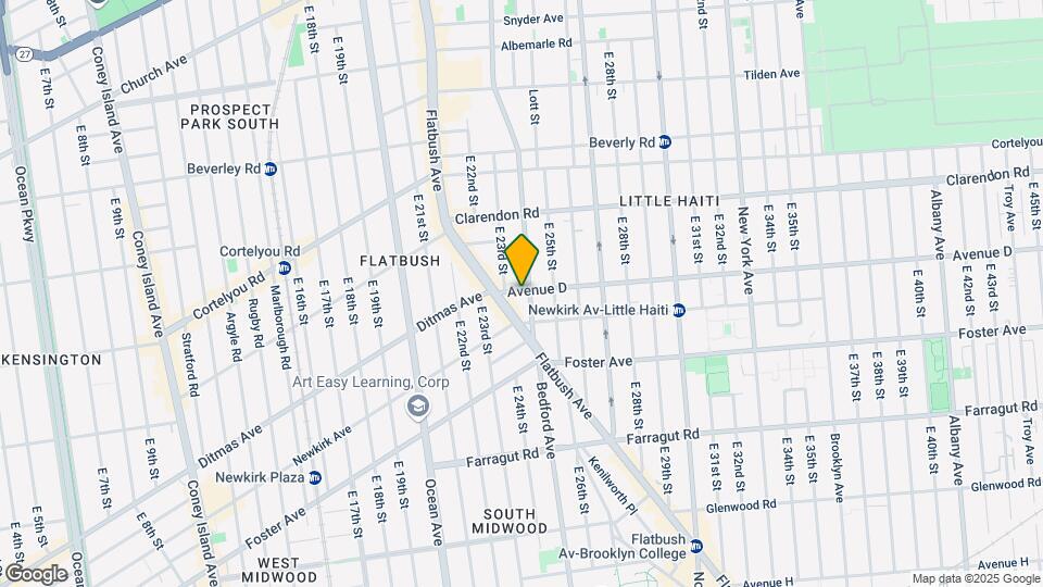 2576 Bedford Ave Map and Location Details