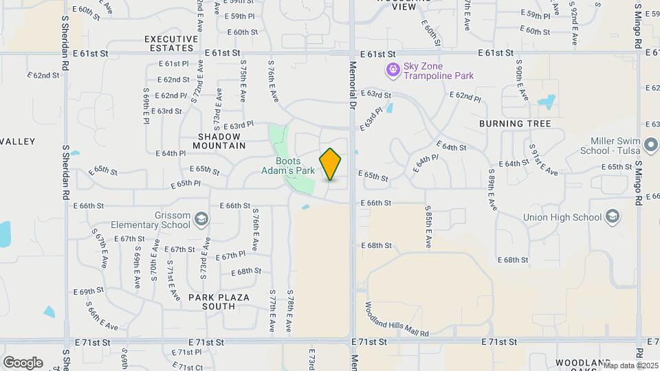 6522 S Memorial Dr Map and Location Details