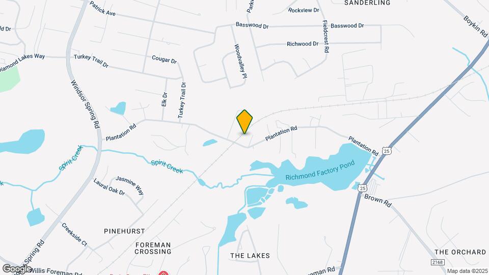 2299 Plantation Rd Map and Location Details