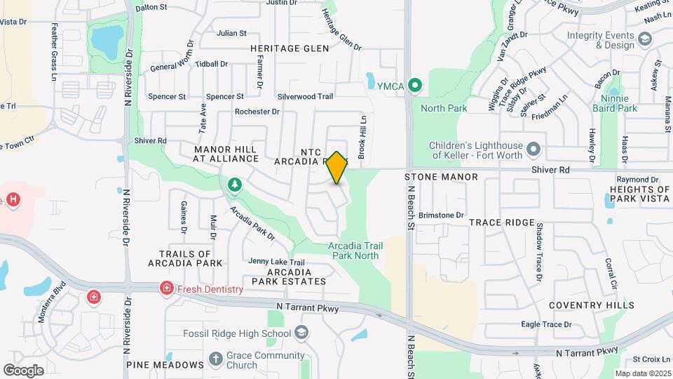 8845 Blanco Creek Trail Map and Location Details