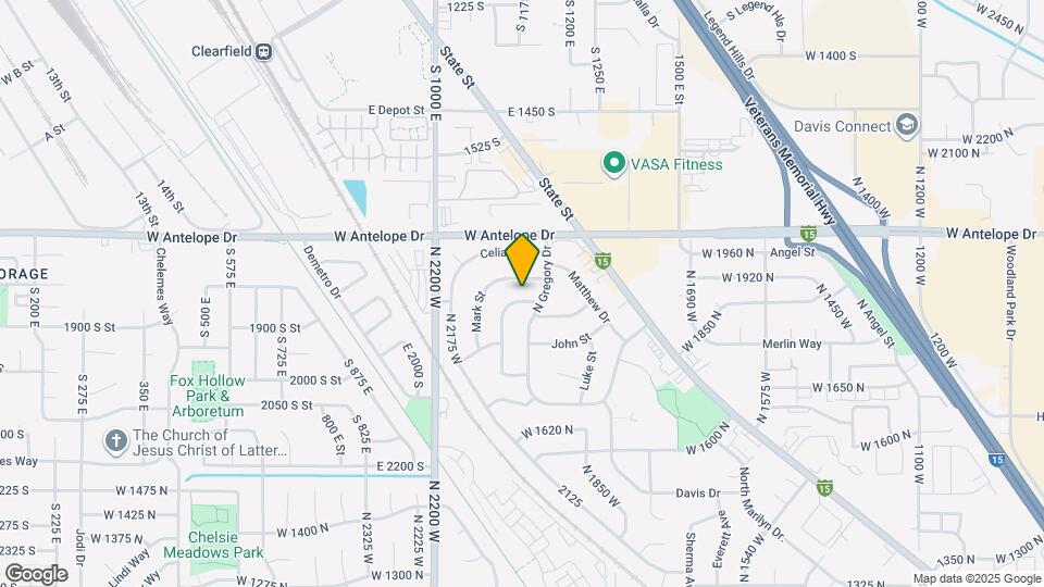 1992 Afton Cir Map and Location Details