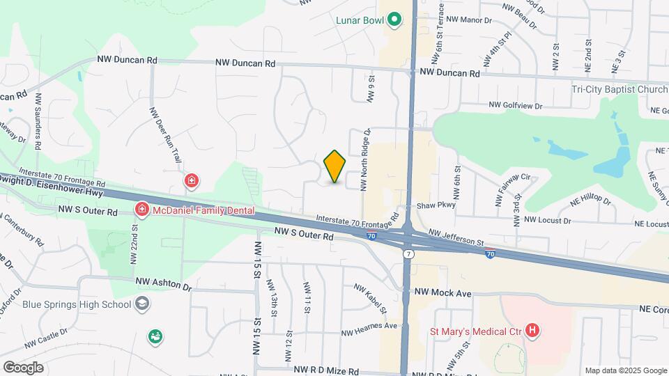 1002-1006 NW Porter Ct Map and Location Details