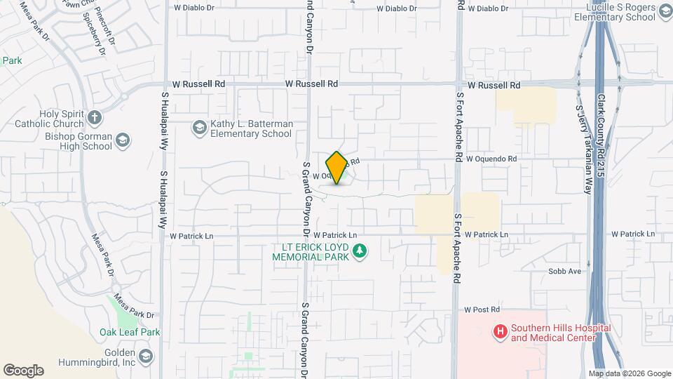 9737 Gentle Spirit Dr Map and Location Details