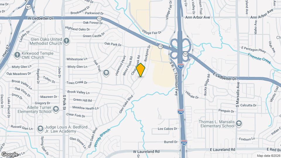 4942 Rockport Dr Map and Location Details