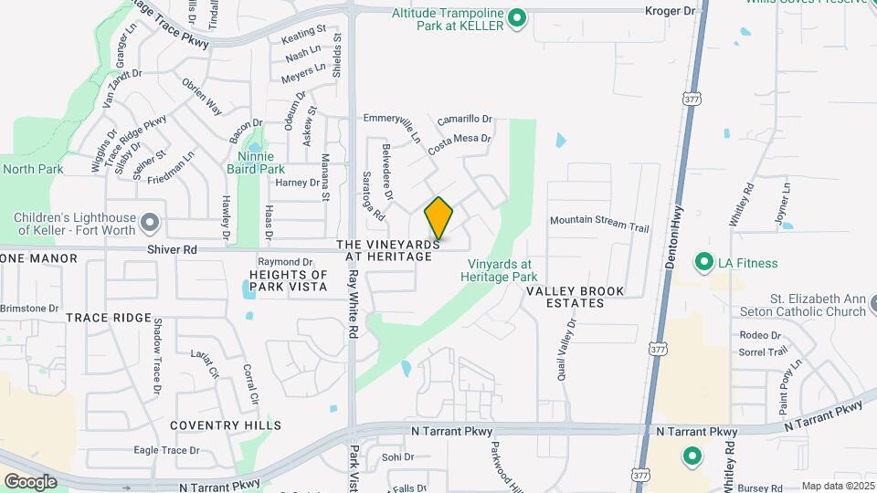 5405 Shiver Rd Map and Location Details