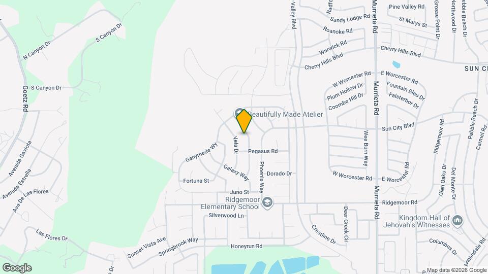 28663 Eridanus Dr Map and Location Details