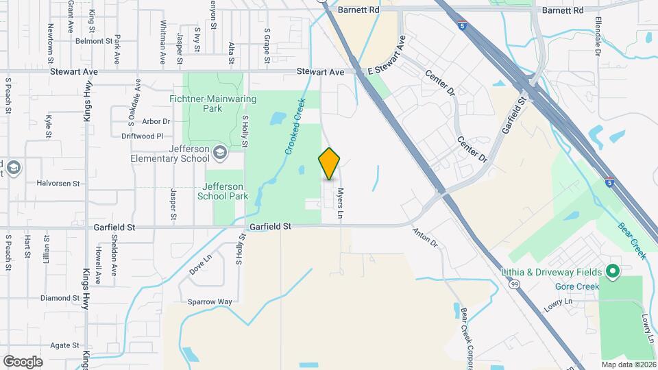 1550 Myers Ln Map and Location Details