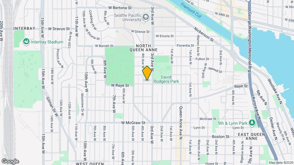 316 W Raye St Map and Location Details