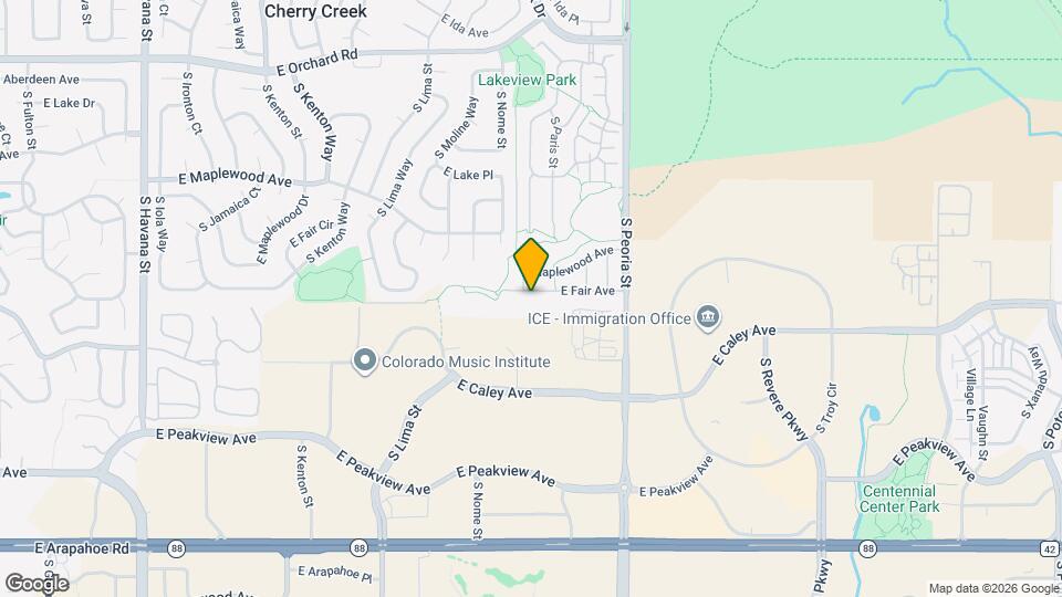 11830 E Fair Ave Map and Location Details