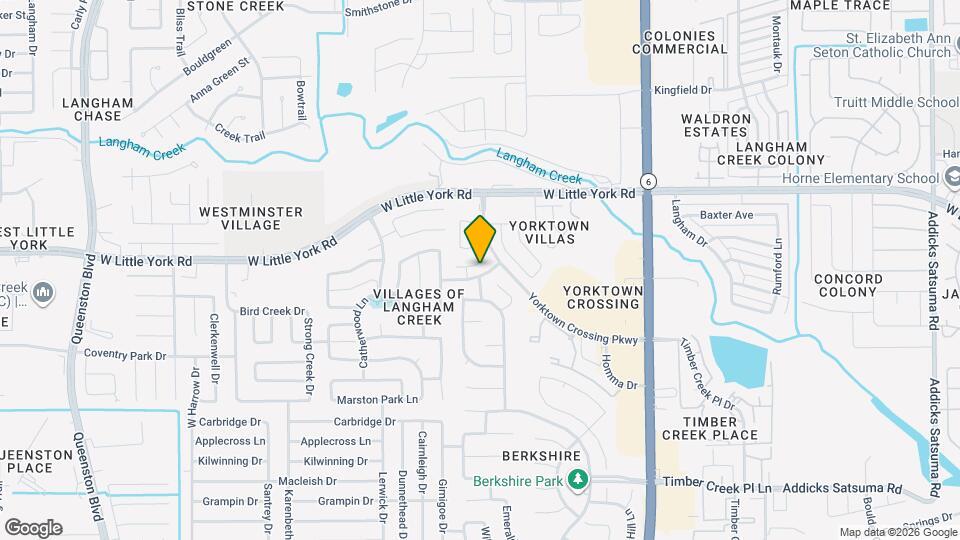 16107 Sandy Path Ln Map and Location Details
