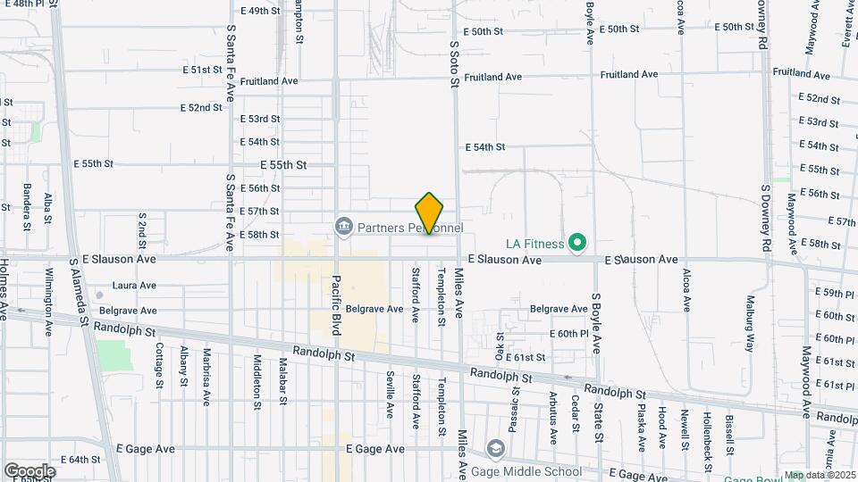 2752-2754 E 58th St Map and Location Details