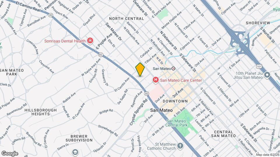 58 N El Camino Real, Unit 214 Map and Location Details