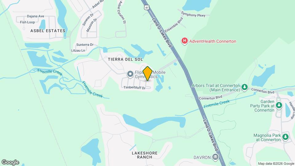 9124 Gablewood Pl Mapa y Detalles de la Ubicación