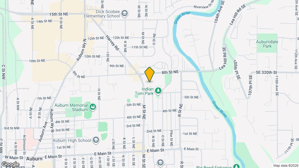 638 M St NE Map and Location Details