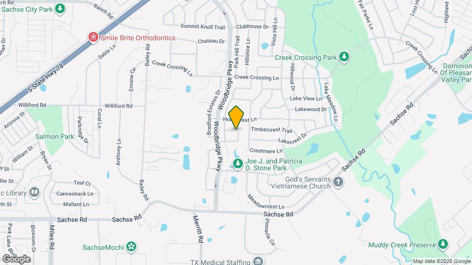 6605 Baycrest Cir Map and Location Details