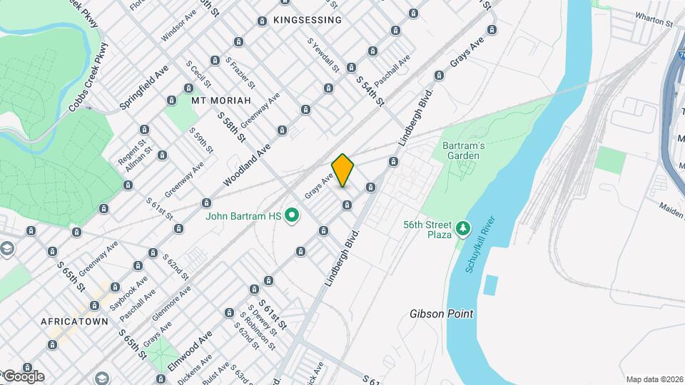 2430 S Frazier St Map and Location Details