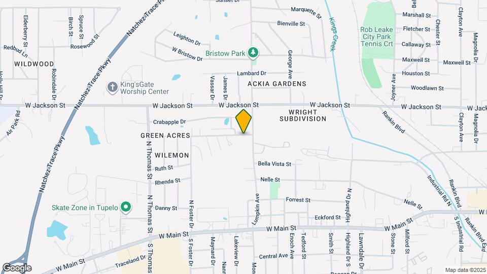 1805 Holmes St Map and Location Details