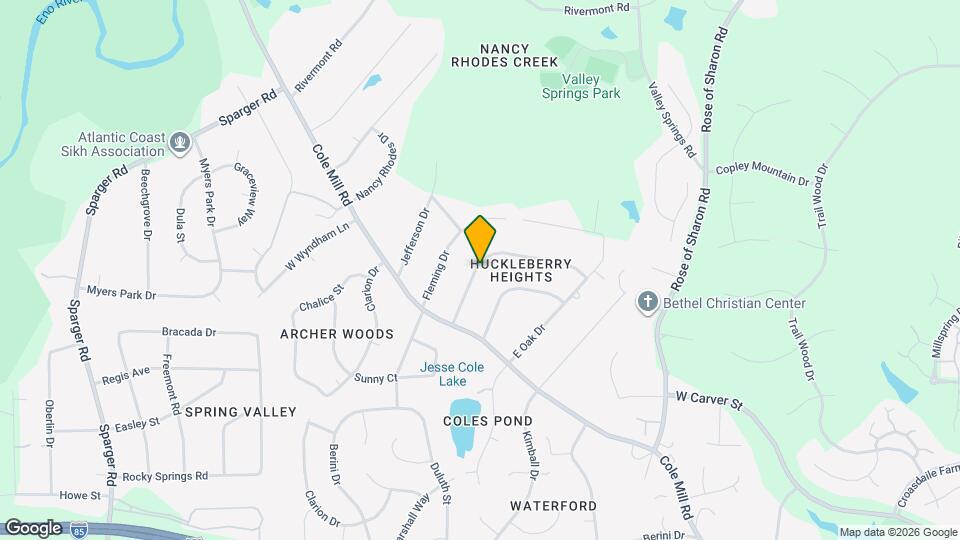 14 Hawthorne Dr Map and Location Details