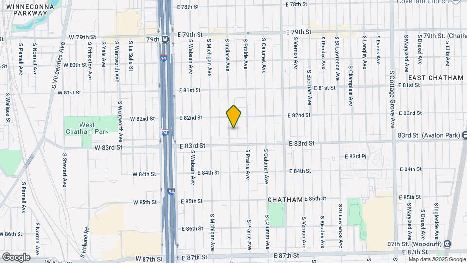 8231 S Indiana Ave Map and Location Details