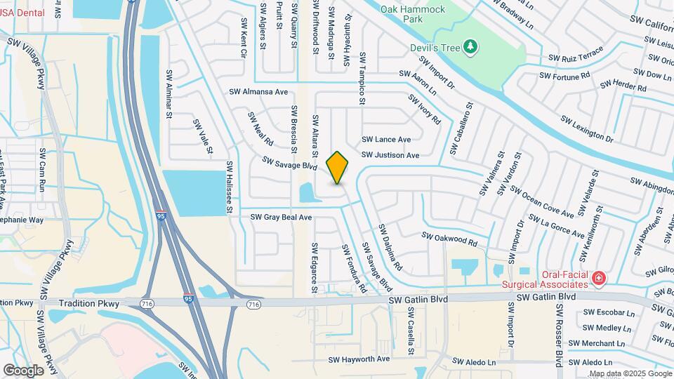 2134 SW Savage Blvd Map and Location Details