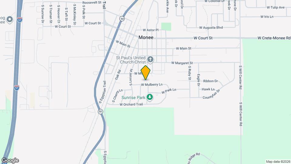 5332 W Mulberry Ln Map and Location Details