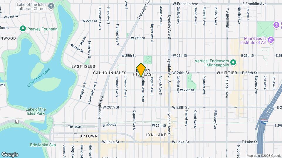 2620 Colfax Ave South Map and Location Details