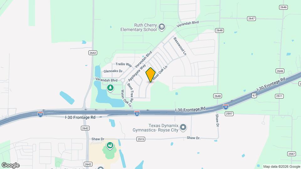 1212 River Oak Ln Map and Location Details