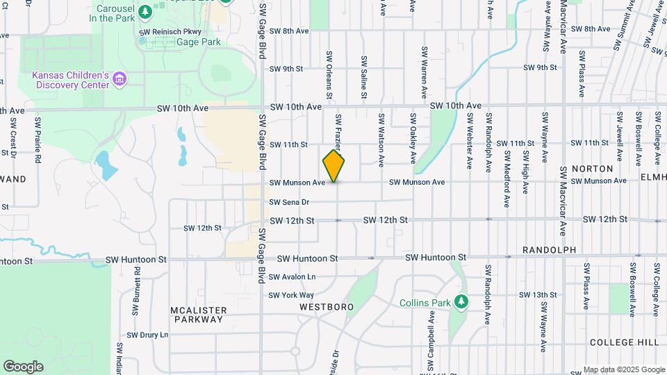 3701 SW Munson Ave Map and Location Details