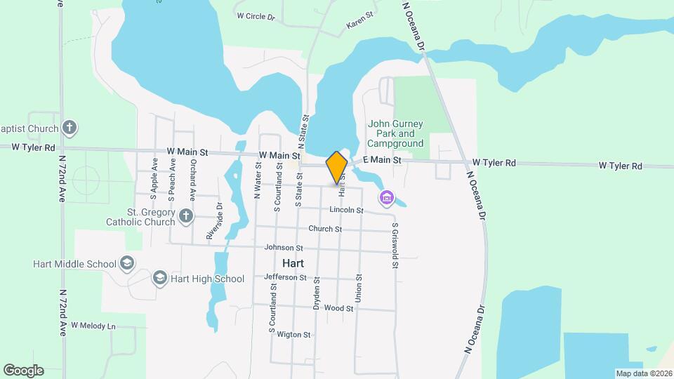 106 S Hart St Apartments and Nearby Hart Apartments For Rent Hart, MI