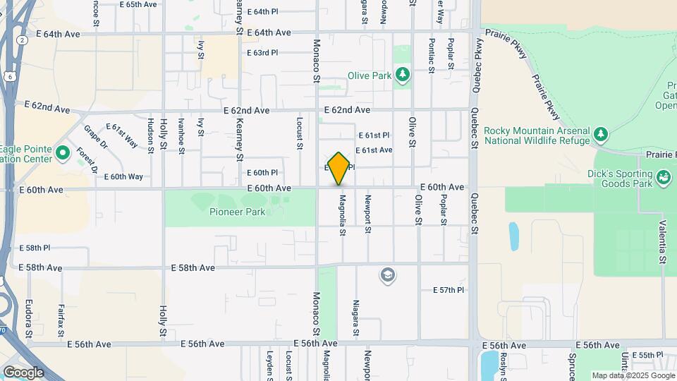 5997 Magnolia St, Unit 2 Map and Location Details