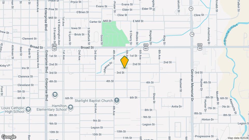 2033 3rd St Map and Location Details